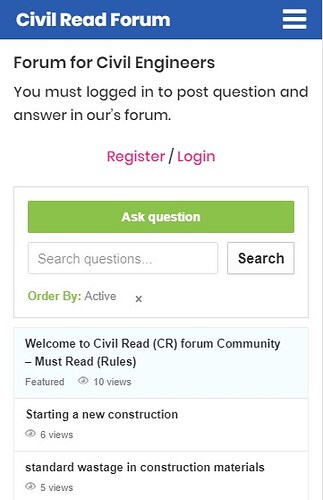 Civil Read Search Box Redesign